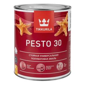Эмаль PESTO 30 А п/матовая 0.9 л (6)