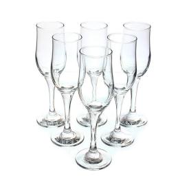 Набор бокалов для шампанского Pasabahce Тулип 6 шт 200 мл PSB 44160