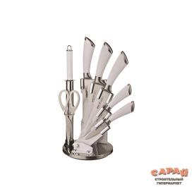 Набор ножей 8 предметов нержавеющая сталь силиконовые ручки 911-501