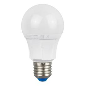 Лампа светодиодная белый свет. Е27 12 Вт LED-A60 12W/NW/E27/FR PLP01WH Uniel