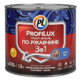 Грунт эмаль по ржавчине "Profilux"3 в 1 синяя 1,9 кг
