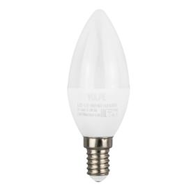 Лампа светодиодная дневной белый свет Е14 9 Вт 6500К 750Лм LED-C37-9W/DW/E14/FR/NR  Volpe