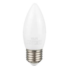 Лампа светодиодная белый свет E27 7 Вт 4000К 600Лм LED-C37-7W/NW/E27/FR/NR  Volpe
