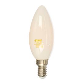 Лампа светодиодная LED 5Вт 230в,E14 2700К 420Лм Filament OPAL теплый,свеча Gauss 103201105