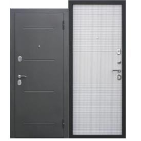 Дверь металлическая Гарда Муар 7,5 см Белый Ясень 960 мм правая