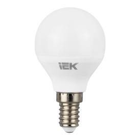 Лампа светодиодная LED Е14.3Вт 4000К  бел шар 216лм 230-240В ИЭК LLE-G45-3-230-40-E14