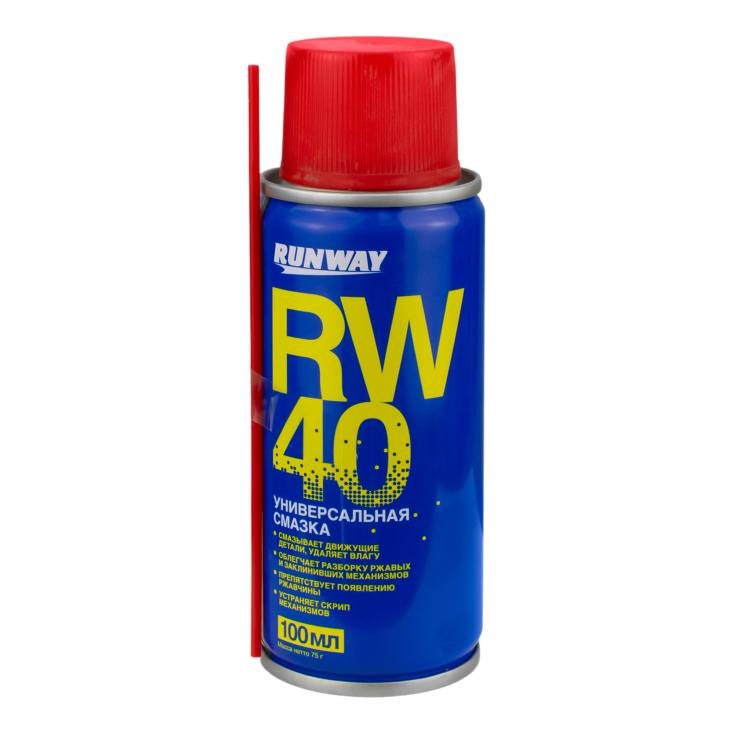 Универсальная смазка RW-40 100мл RUNWAY RW6094 24шт