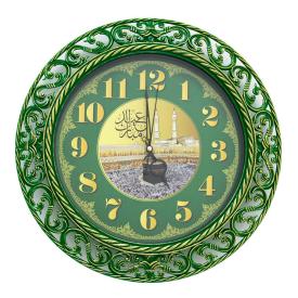 Часы настенные Мекка 39,5см круг с узором 4051-109