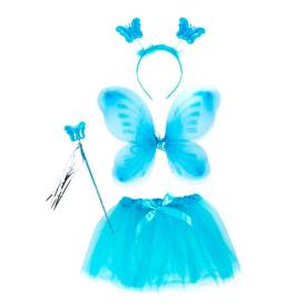 Набор маскарадный: крылья бабочки, украшение на голову, волшебная палочка для детей старше трех лет