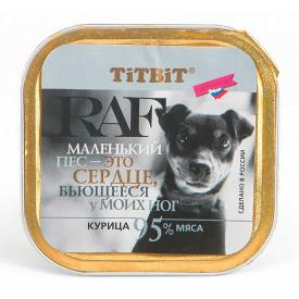 Консервы для собак TiTBiT Raf Курица 100 г
