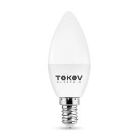 Лампа светодиодная 7Вт С37 3000К Е14 176-264В Tokov Electric TKE-C37-E14-7-3K 1660396
