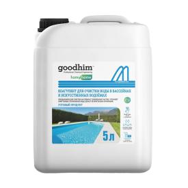 Средство для очистки воды в бассейнах и искуственных водоемах Коагулянт 5 л Goodhim