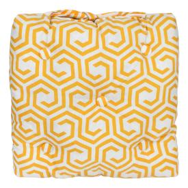 Подушка на стул Labyrinth желтый 40х40 см