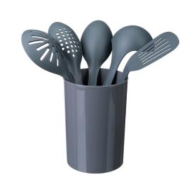 Набор кухонных принадлежностей 6 предметов серый